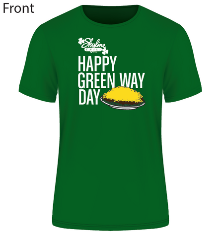 Skyline Happy Green Way Day Tee