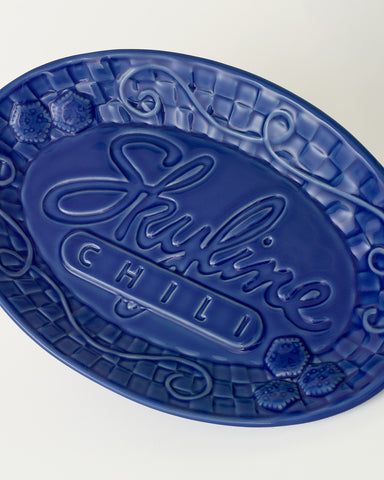 Skyline Plate + Oyster Cracker Bowl Set - White - PRE-SALE