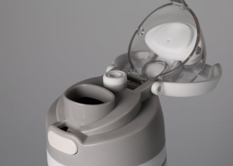 Skyline White Dual-function Water Bottle