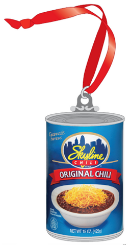 Skyline Chili CAN Holiday Ornament
